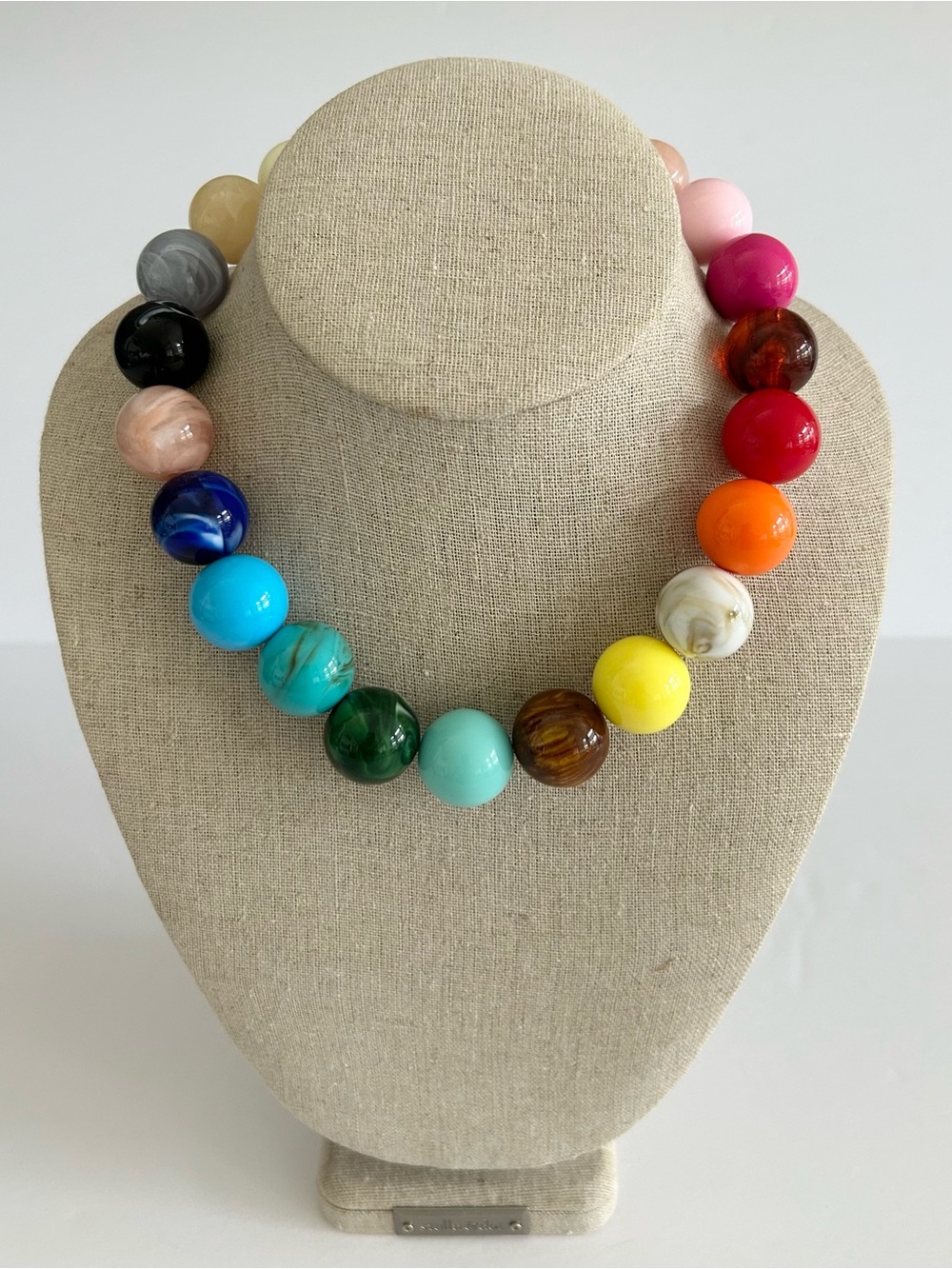 VIRAL GIANT MULTICOLOR BEAD NECKLACE-BRAND NEW